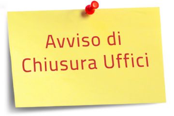 Chiusura Uffici Comunali Sabato 16 Agosto 2025 